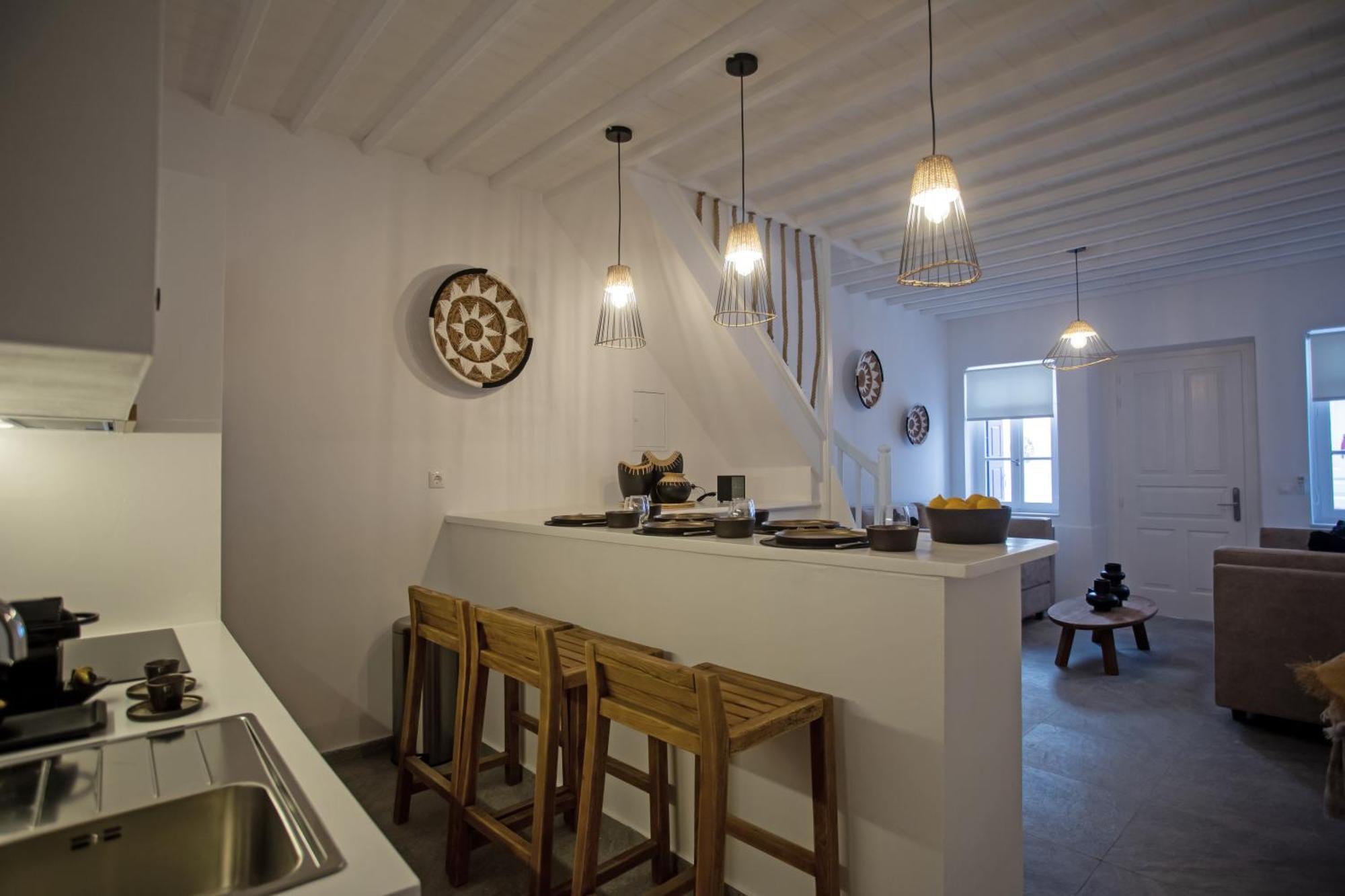 Вилла Athena΄S Residency / Mykonos Town Экстерьер фото