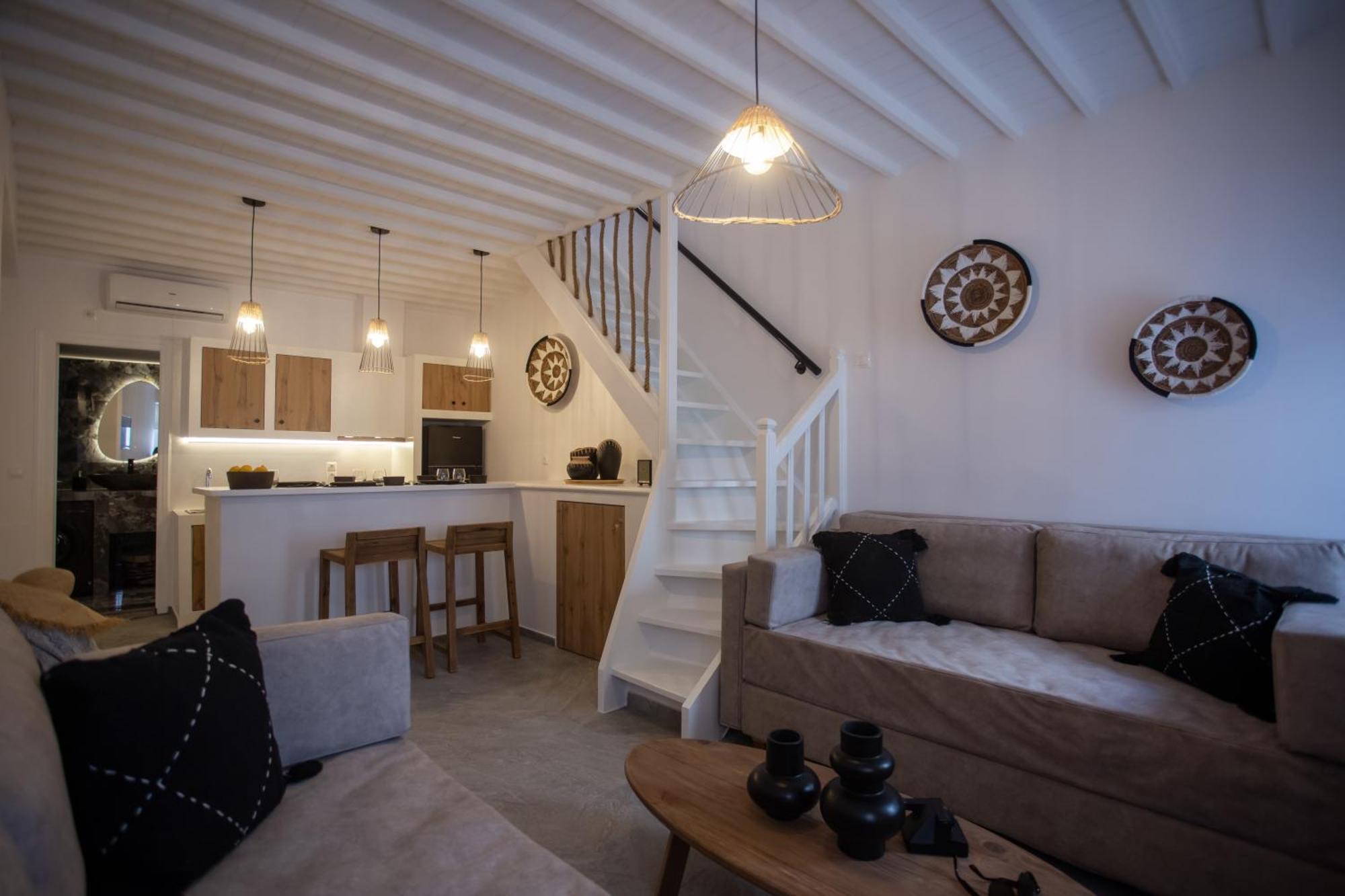 Вилла Athena΄S Residency / Mykonos Town Экстерьер фото